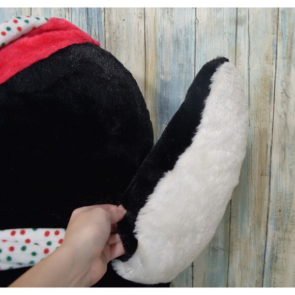 Jumbo Penguin 28" Christmas Plush Stuffed Animal Holiday One of a Kind GOFFA - Picture 12 of 16